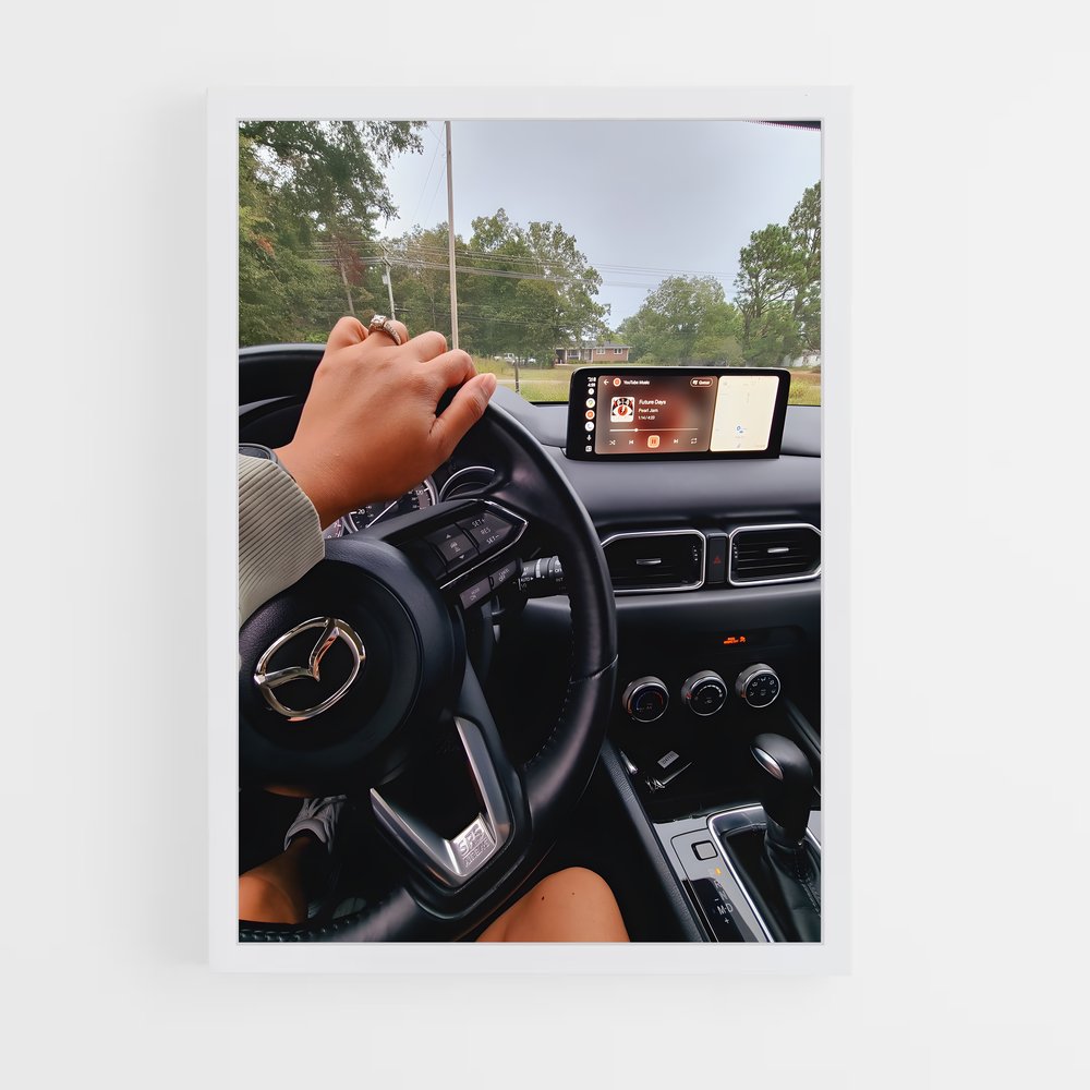 Poster Vitesse de liberté – affiche Mazda (vue 3)
