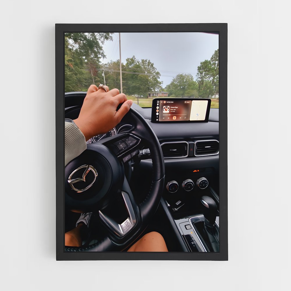 Poster Vitesse de liberté – affiche Mazda (vue 2)