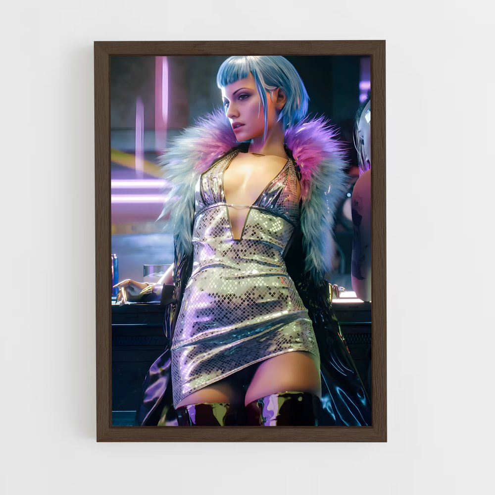 Poster Cyberpunk Éclats (vue 5)