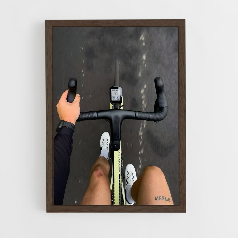 Poster Équilibre Sur Roues – affiche Cyclisme (vue 5)