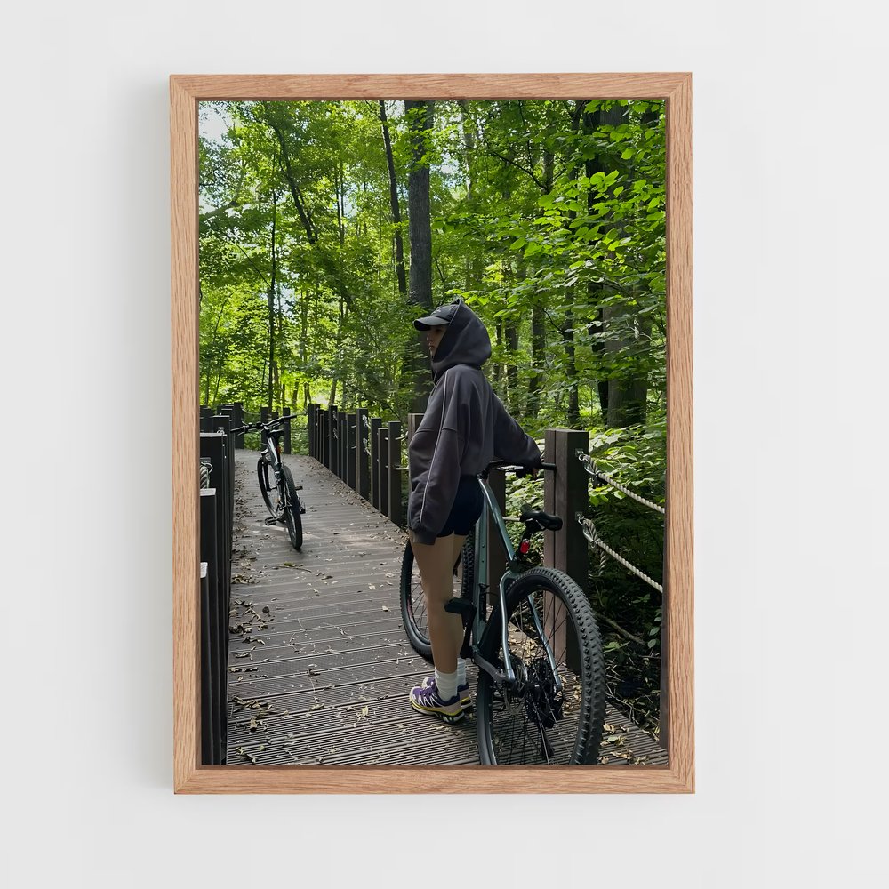Poster Piste de Liberté – affiche Cyclisme (vue 4)