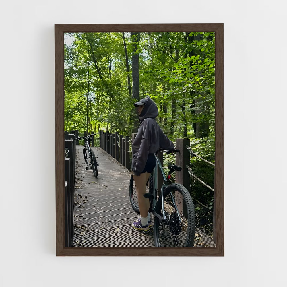 Poster Piste de Liberté – affiche Cyclisme (vue 5)