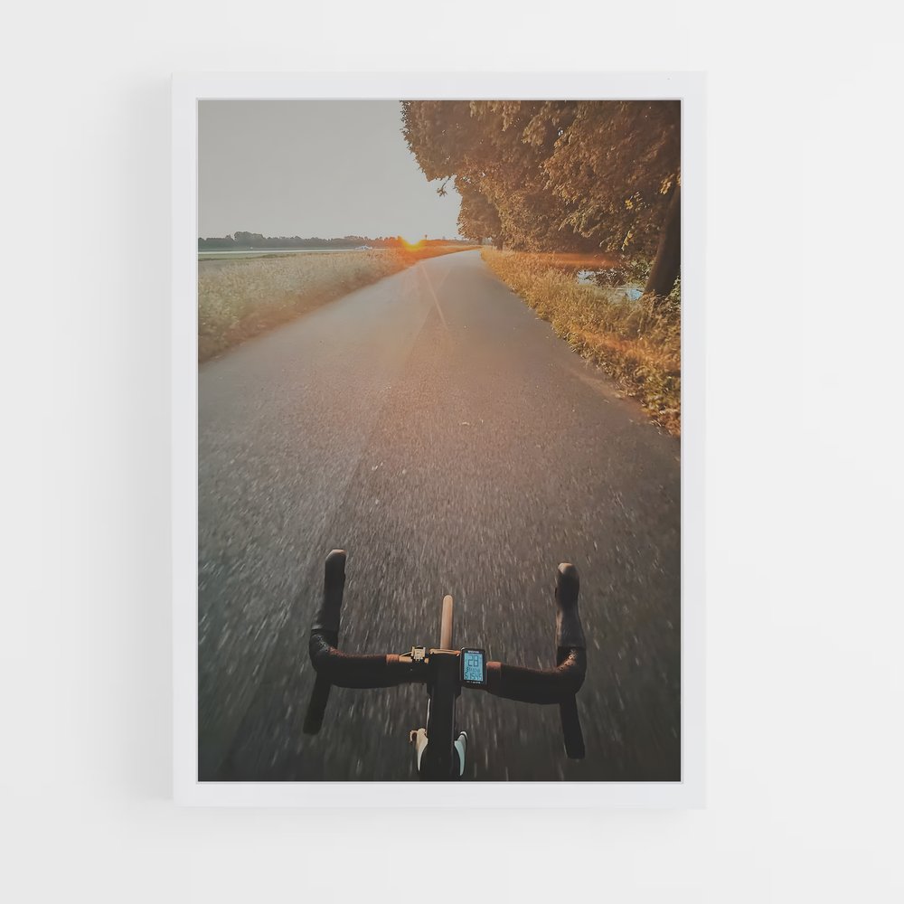 Poster La Route des Rêves – affiche Cyclisme (vue 3)