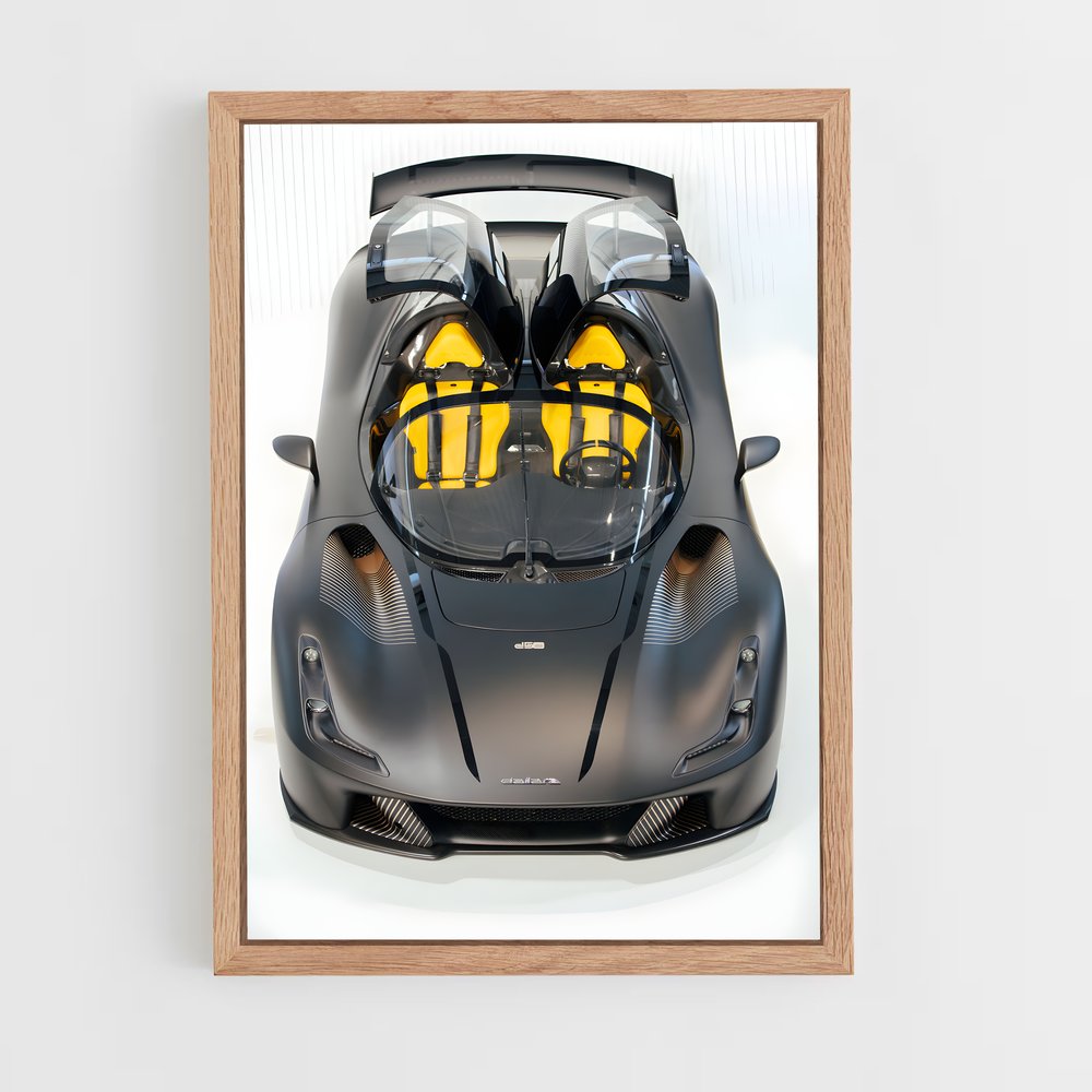 Poster Hypercar Dallara (vue 4)