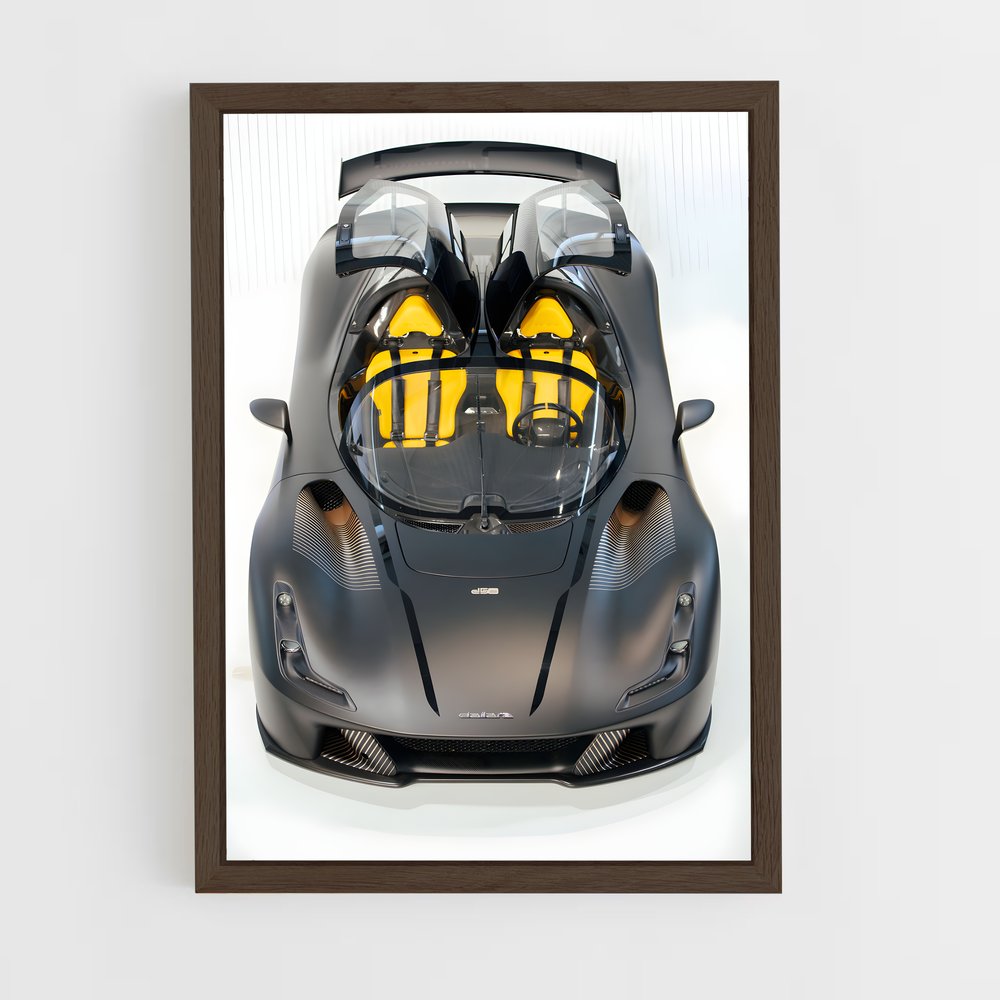 Poster Hypercar Dallara (vue 5)