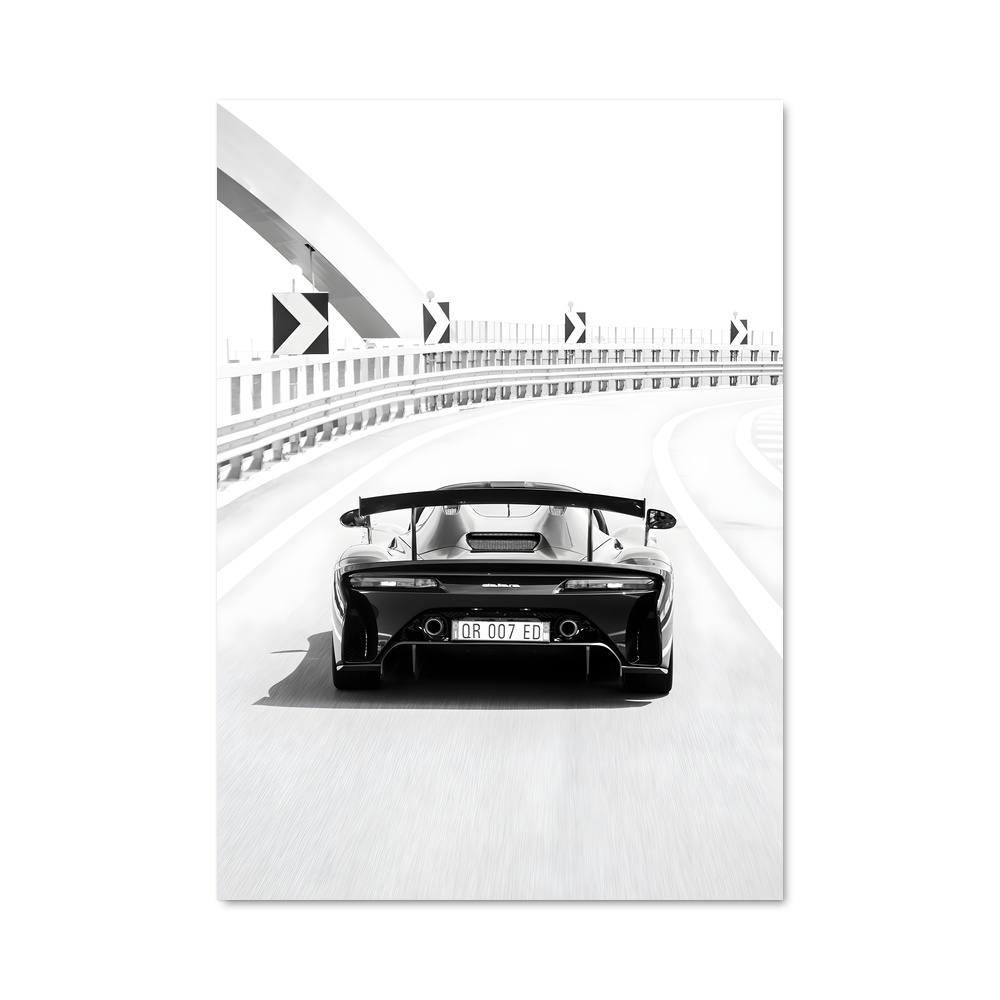Poster Dallara Monochrome