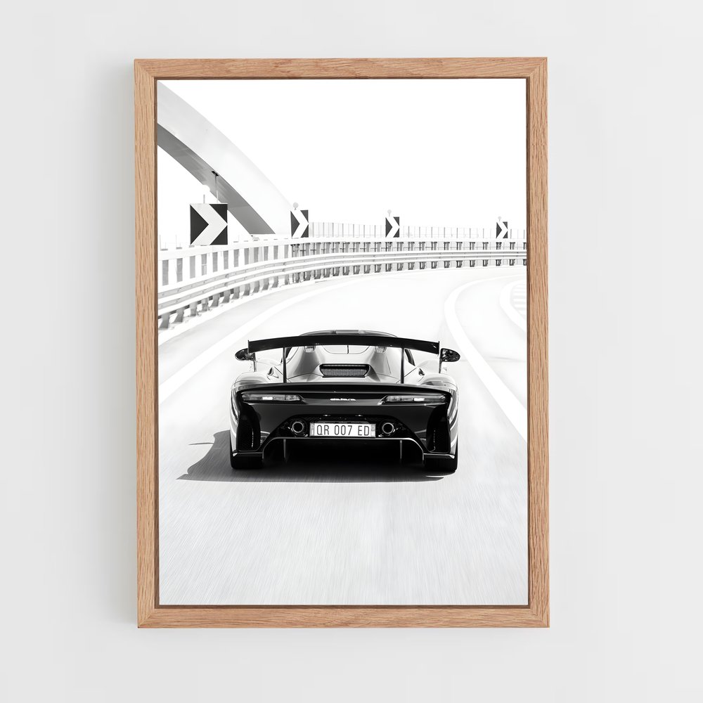Poster Dallara Monochrome (vue 4)