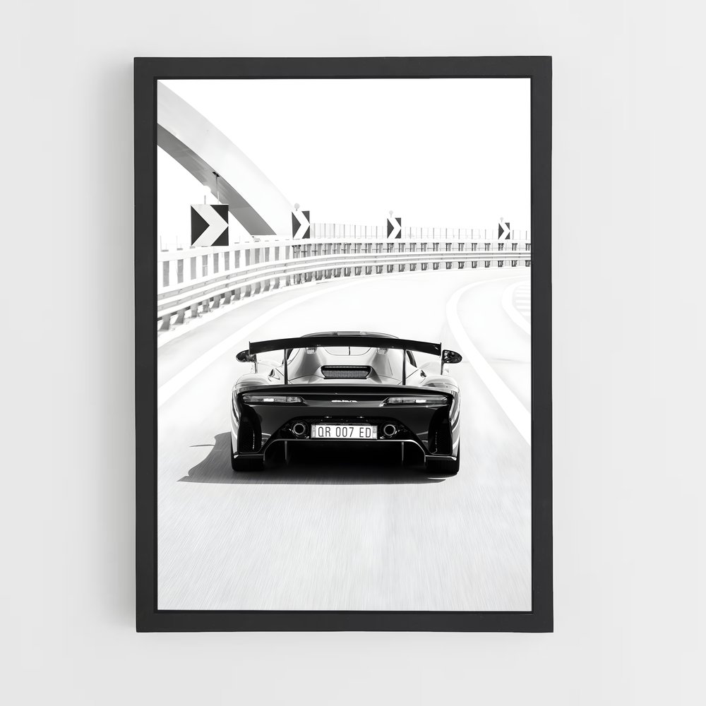 Poster Dallara Monochrome (vue 2)