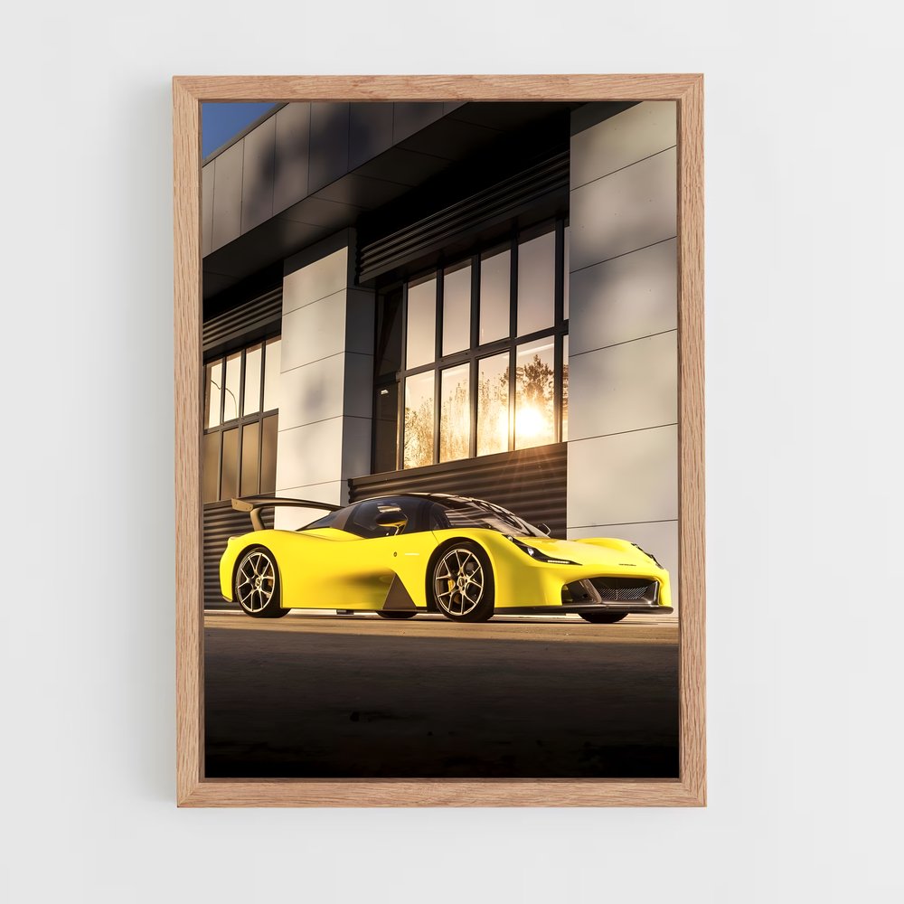 Poster Ferrari Évasion – affiche Dallara (vue 4)