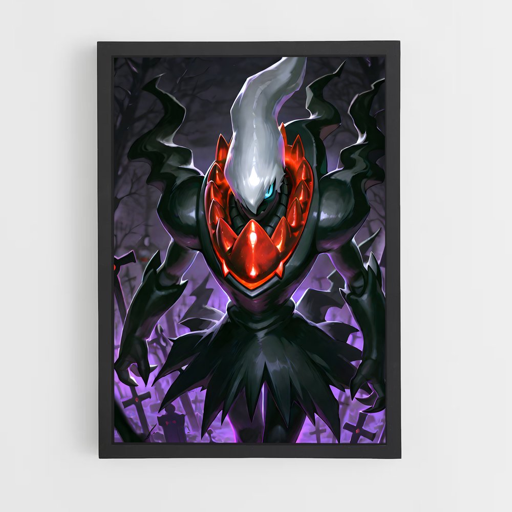 Poster L'Obscurité Éclatante – affiche Pokemon (vue 2)