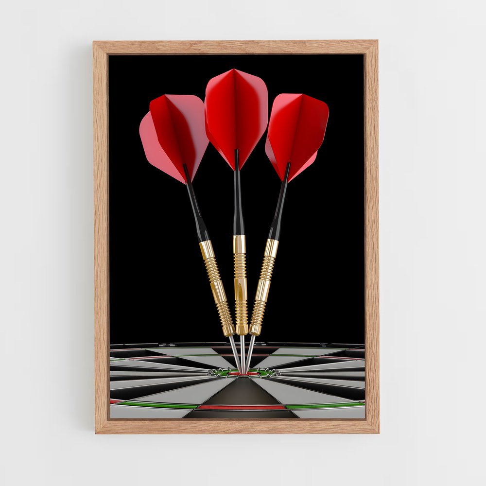 Poster Bullseye – affiche Fléchettes (vue 4)