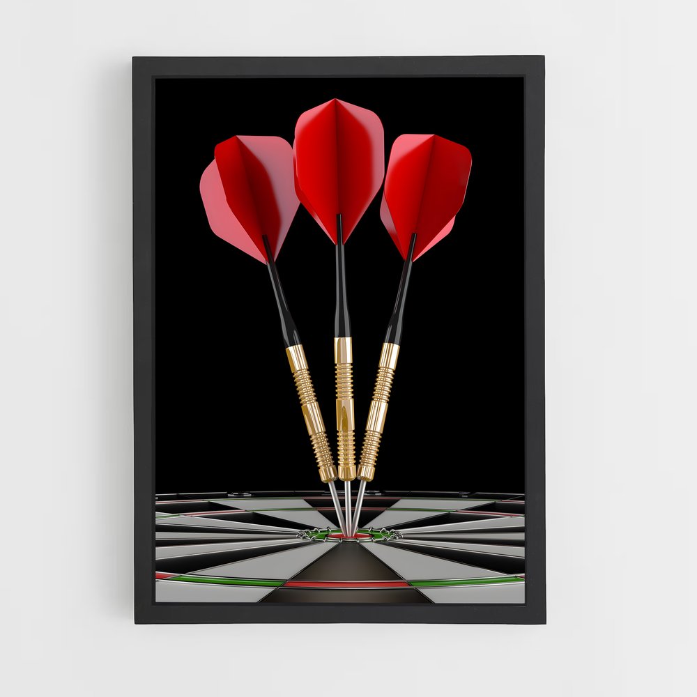 Poster Bullseye – affiche Fléchettes (vue 2)