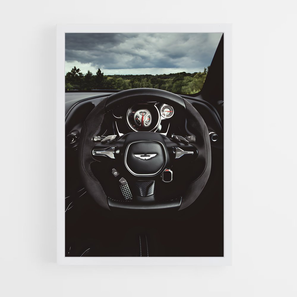 Poster Volant vers l'Aventure – affiche Aston Martin (vue 3)