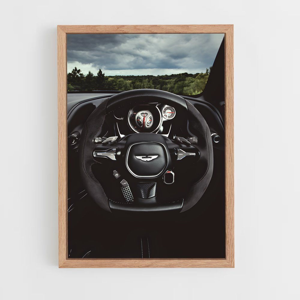 Poster Volant vers l'Aventure – affiche Aston Martin (vue 4)