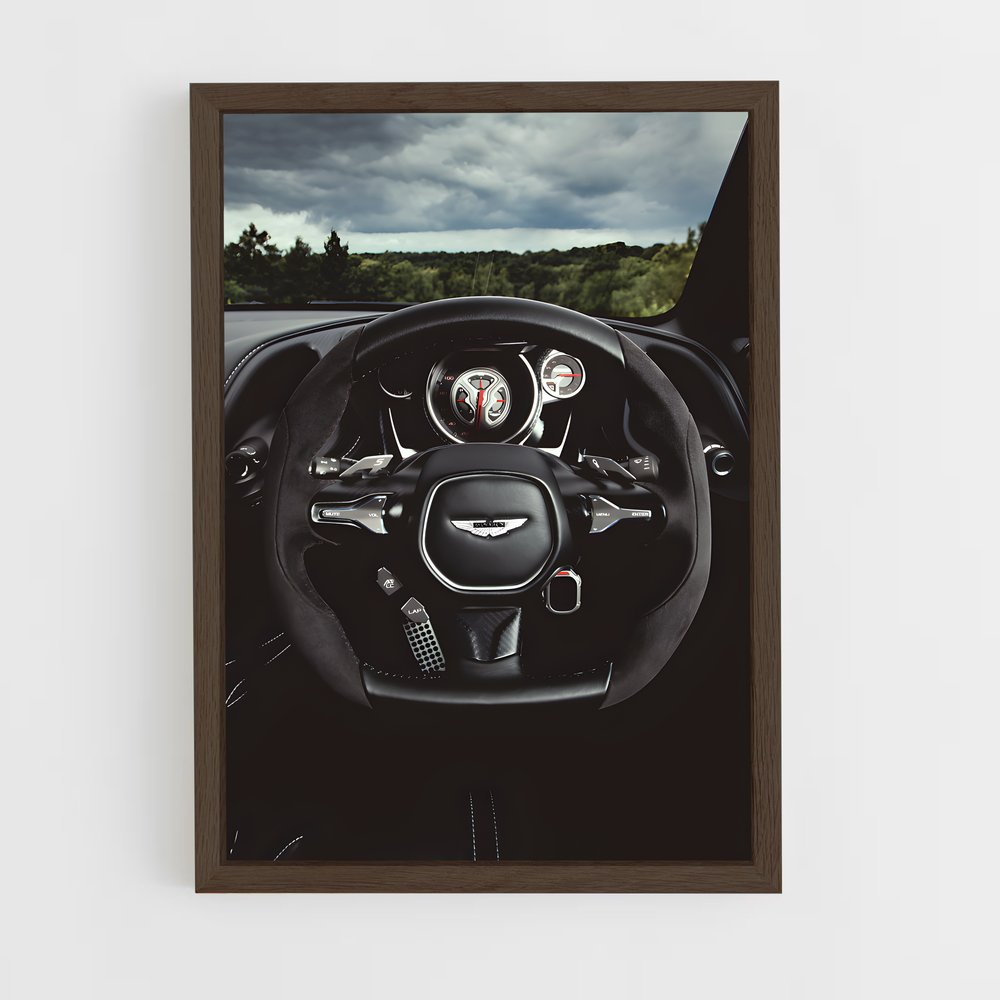 Poster Volant vers l'Aventure – affiche Aston Martin (vue 5)