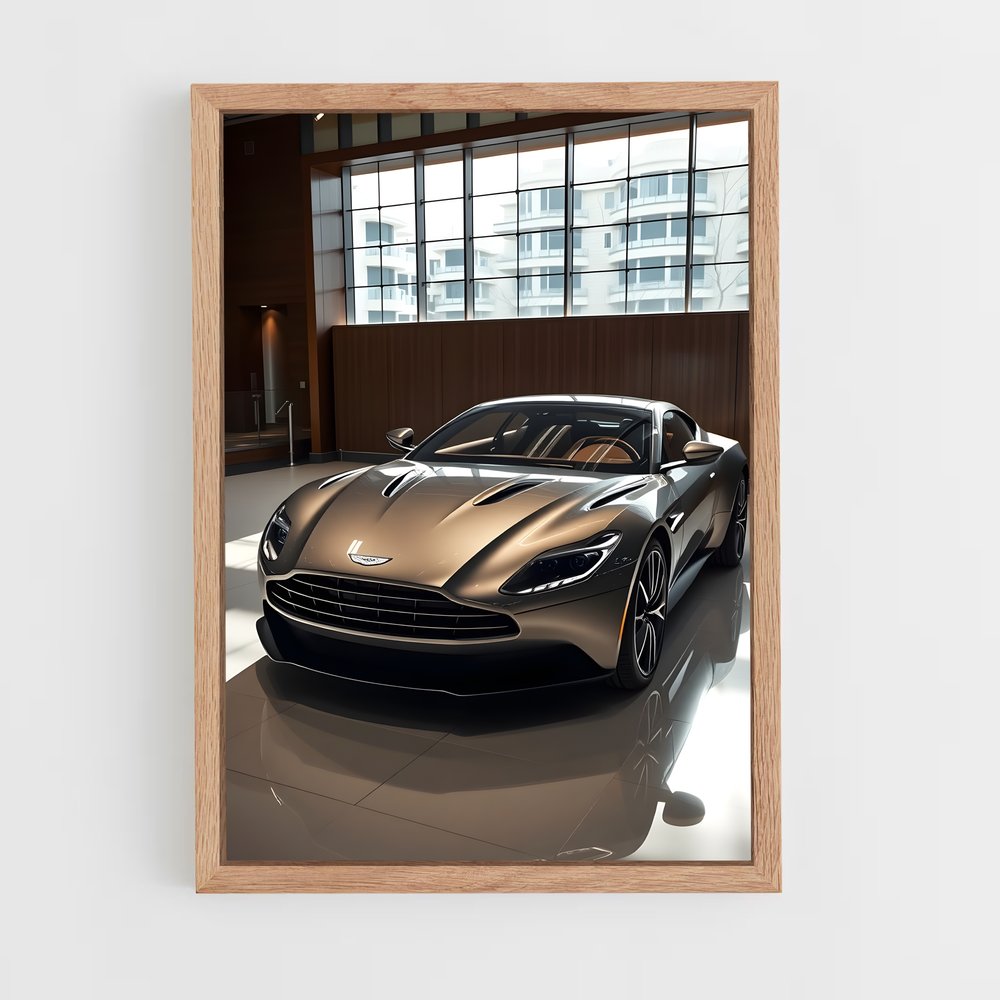 Poster puissance roues – affiche Aston Martin (vue 4)