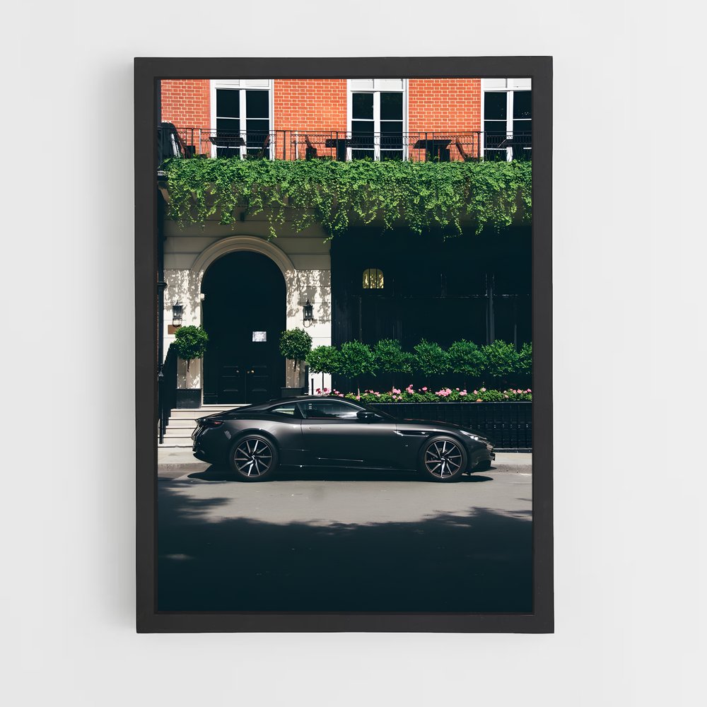 Poster Élégance cœur – affiche Aston Martin (vue 2)