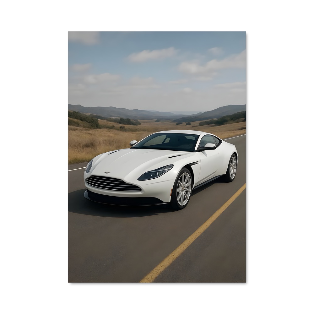 Poster Vitesse élégance Aston