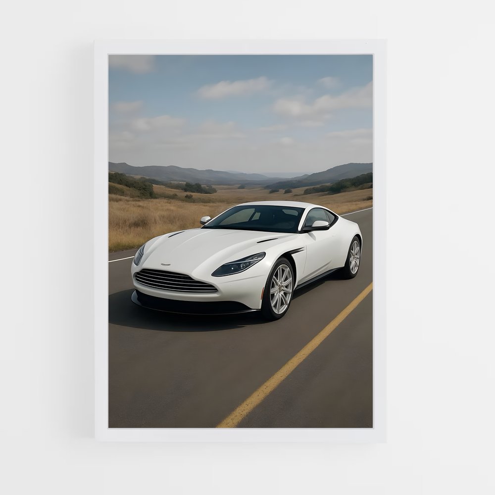 Poster Vitesse élégance Aston – affiche Aston Martin (vue 3)