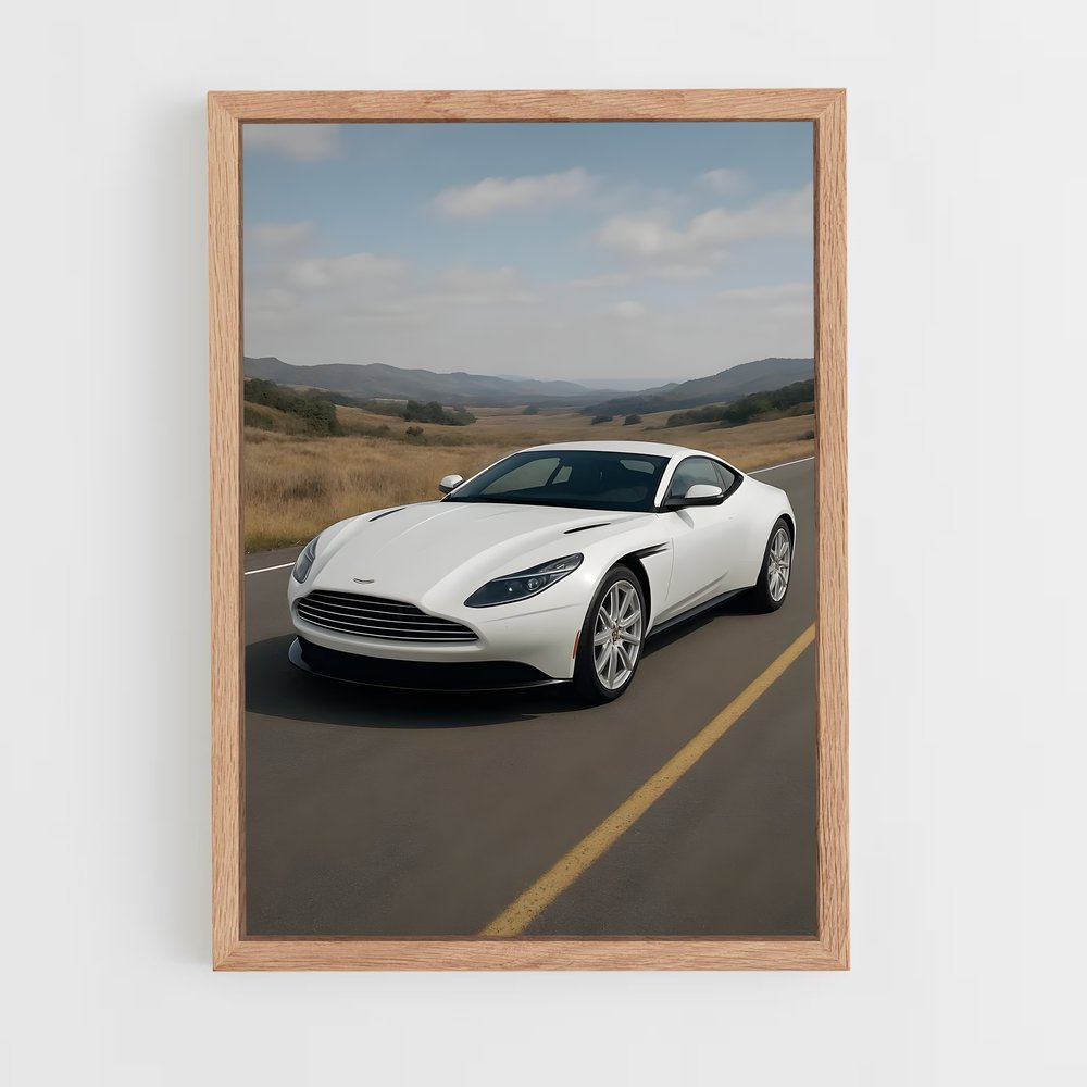 Poster Vitesse élégance Aston – affiche Aston Martin (vue 4)