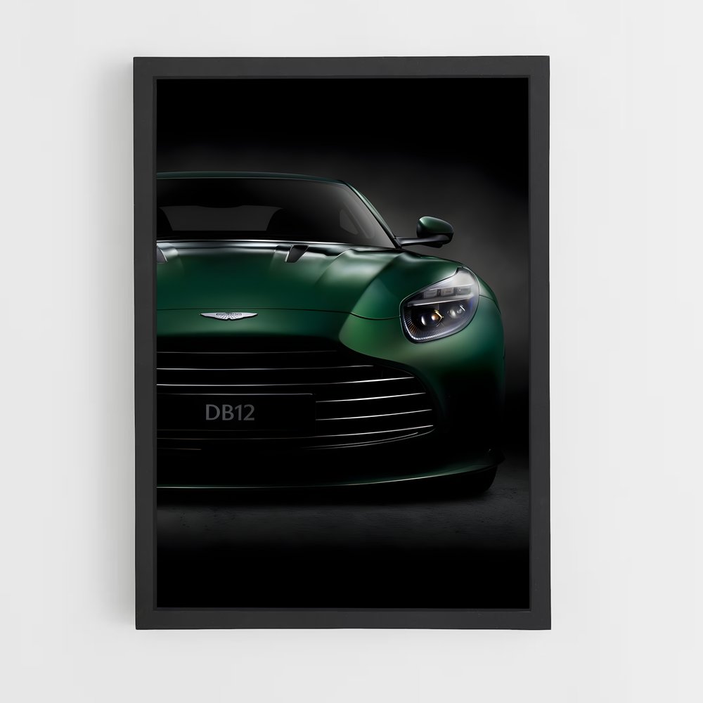 Poster Aston GTR Evolution – affiche Aston Martin (vue 2)