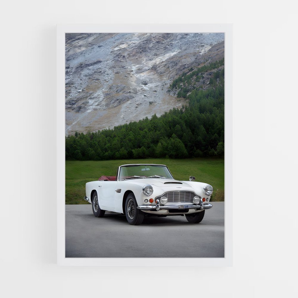 Poster Évasion Montagneuse – affiche Aston Martin (vue 3)