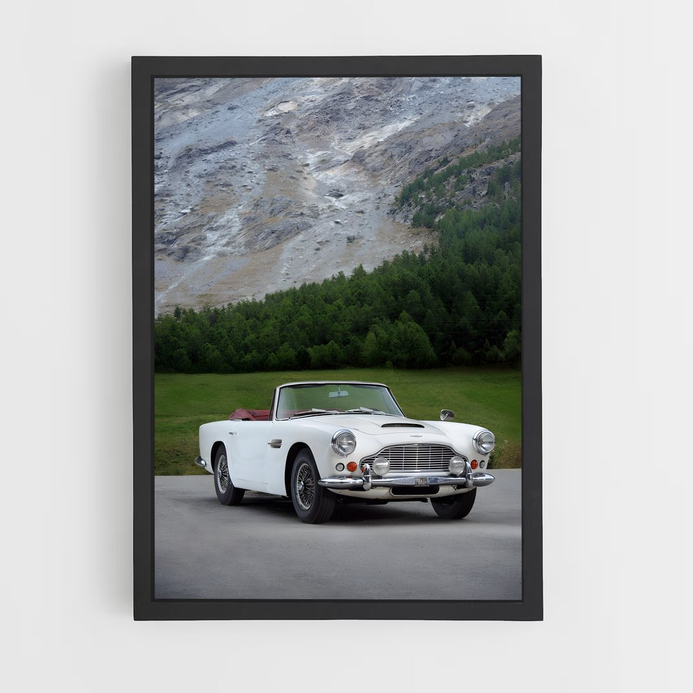 Poster Évasion Montagneuse – affiche Aston Martin (vue 2)