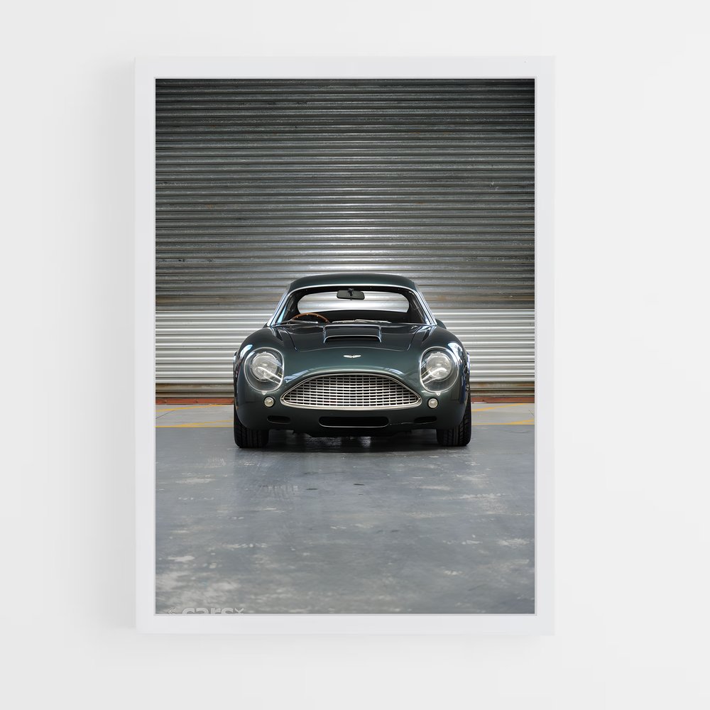 Poster Garage Émeraude – affiche Aston Martin (vue 3)