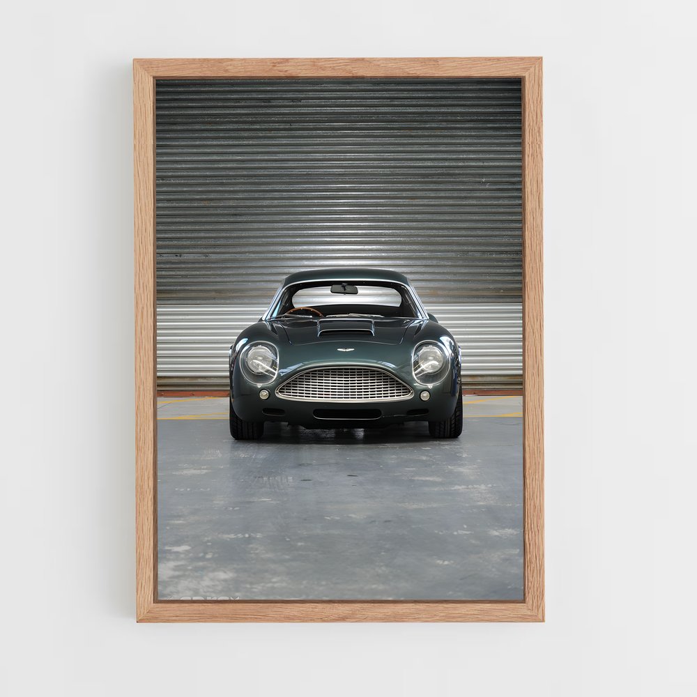Poster Garage Émeraude – affiche Aston Martin (vue 4)