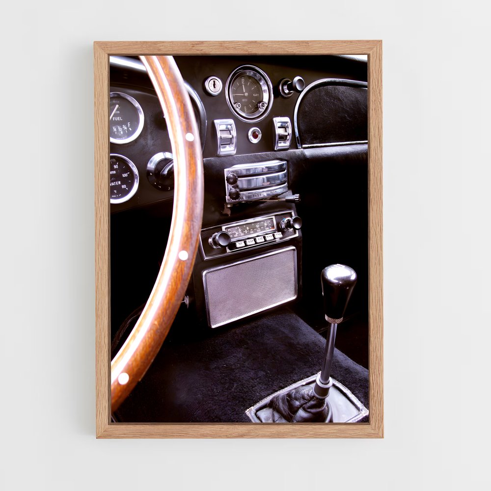 Poster conduite stylée – affiche Aston Martin (vue 4)