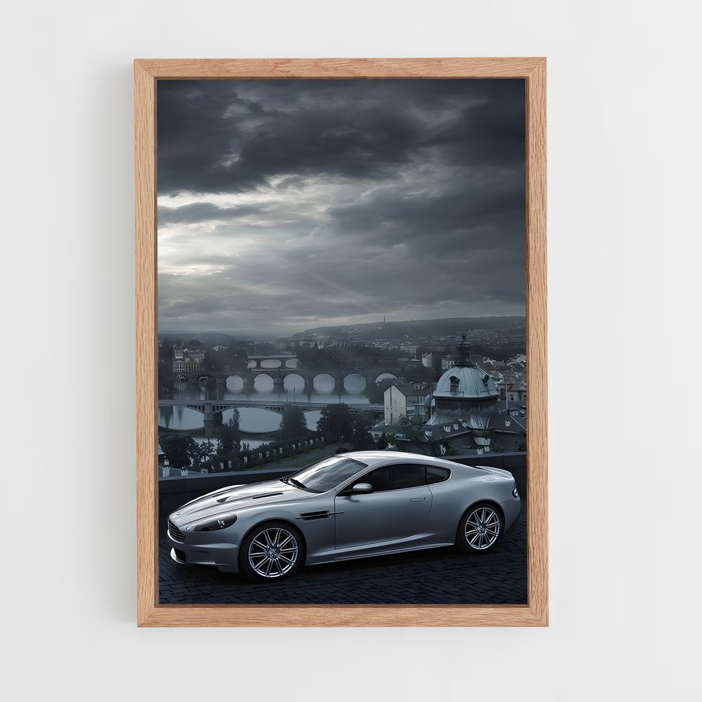 Poster Route de Luxe – affiche Aston Martin (vue 4)