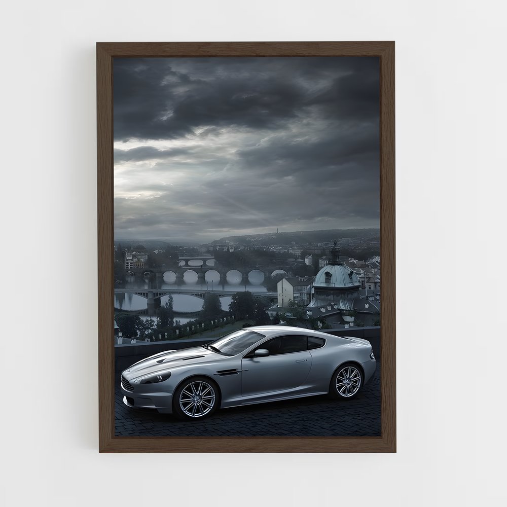 Poster Route de Luxe – affiche Aston Martin (vue 5)