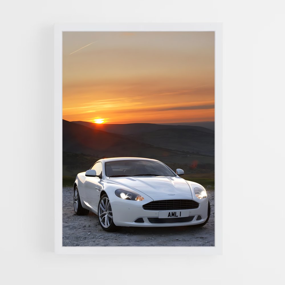 Poster Supercar DB1 – affiche Aston Martin (vue 3)