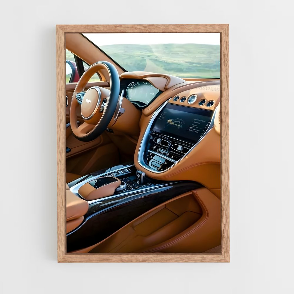 Poster Ferrari Envoûtant – affiche Aston Martin (vue 4)