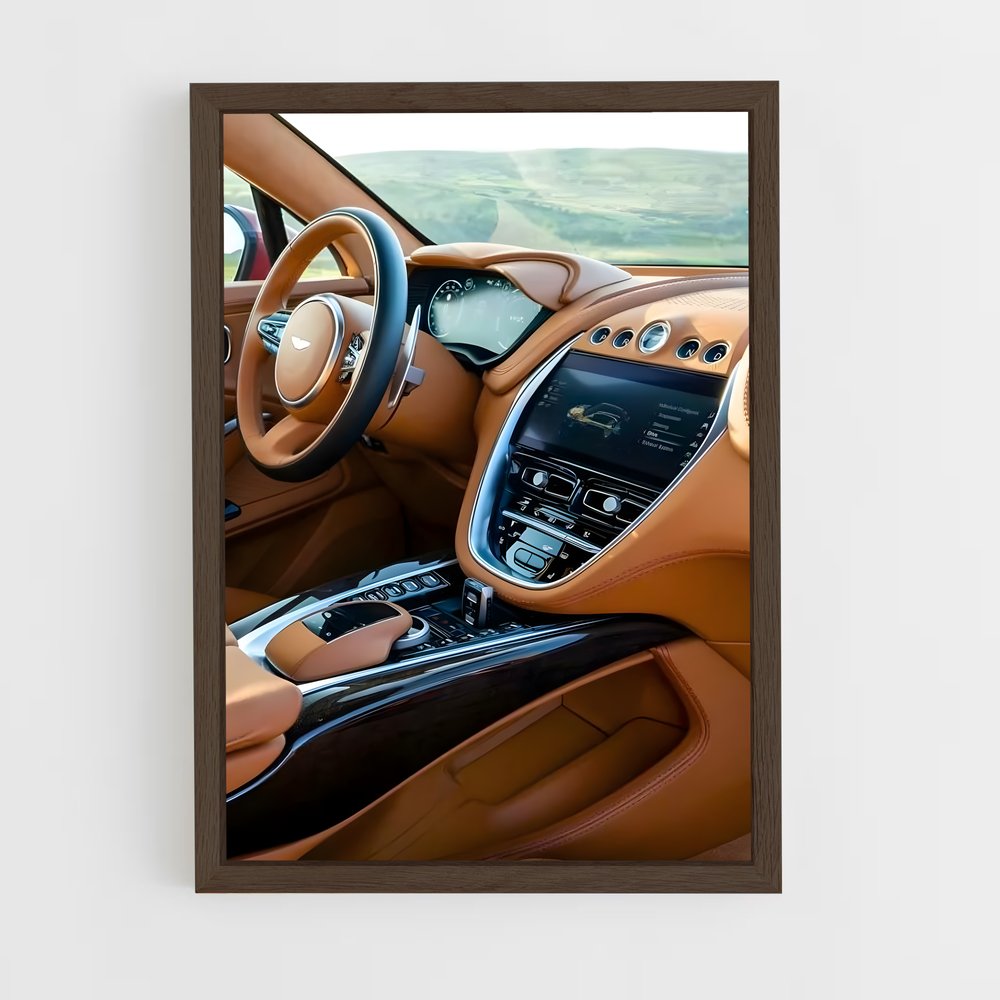 Poster Ferrari Envoûtant – affiche Aston Martin (vue 5)