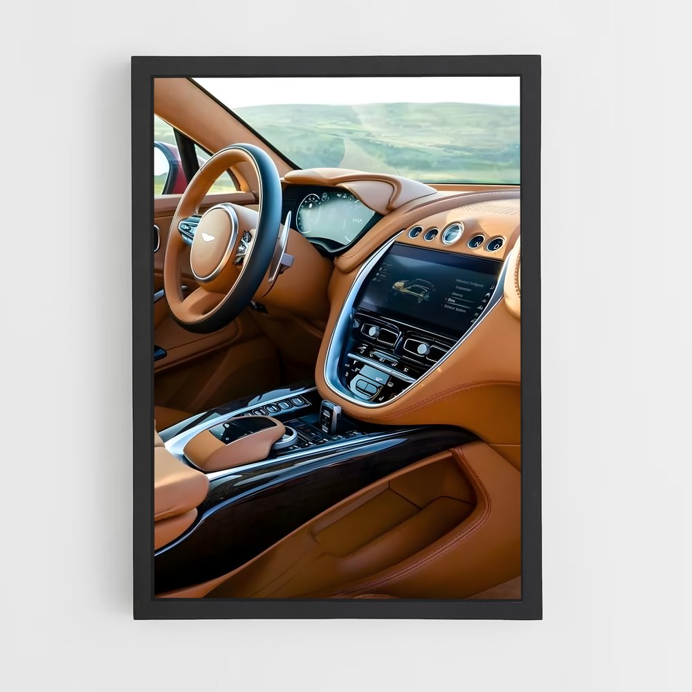 Poster Ferrari Envoûtant – affiche Aston Martin (vue 2)