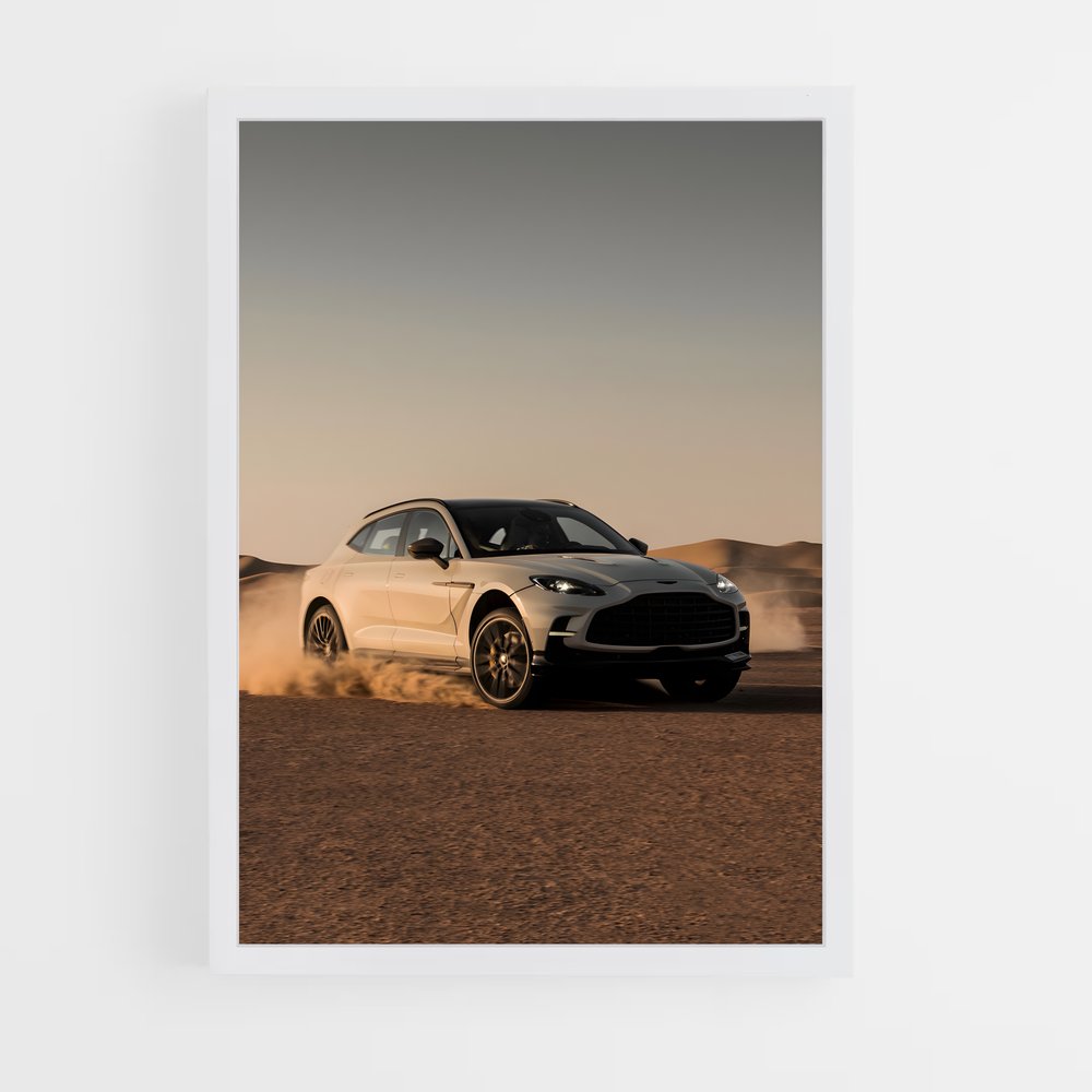 Poster Route de Sable – affiche Aston Martin (vue 3)