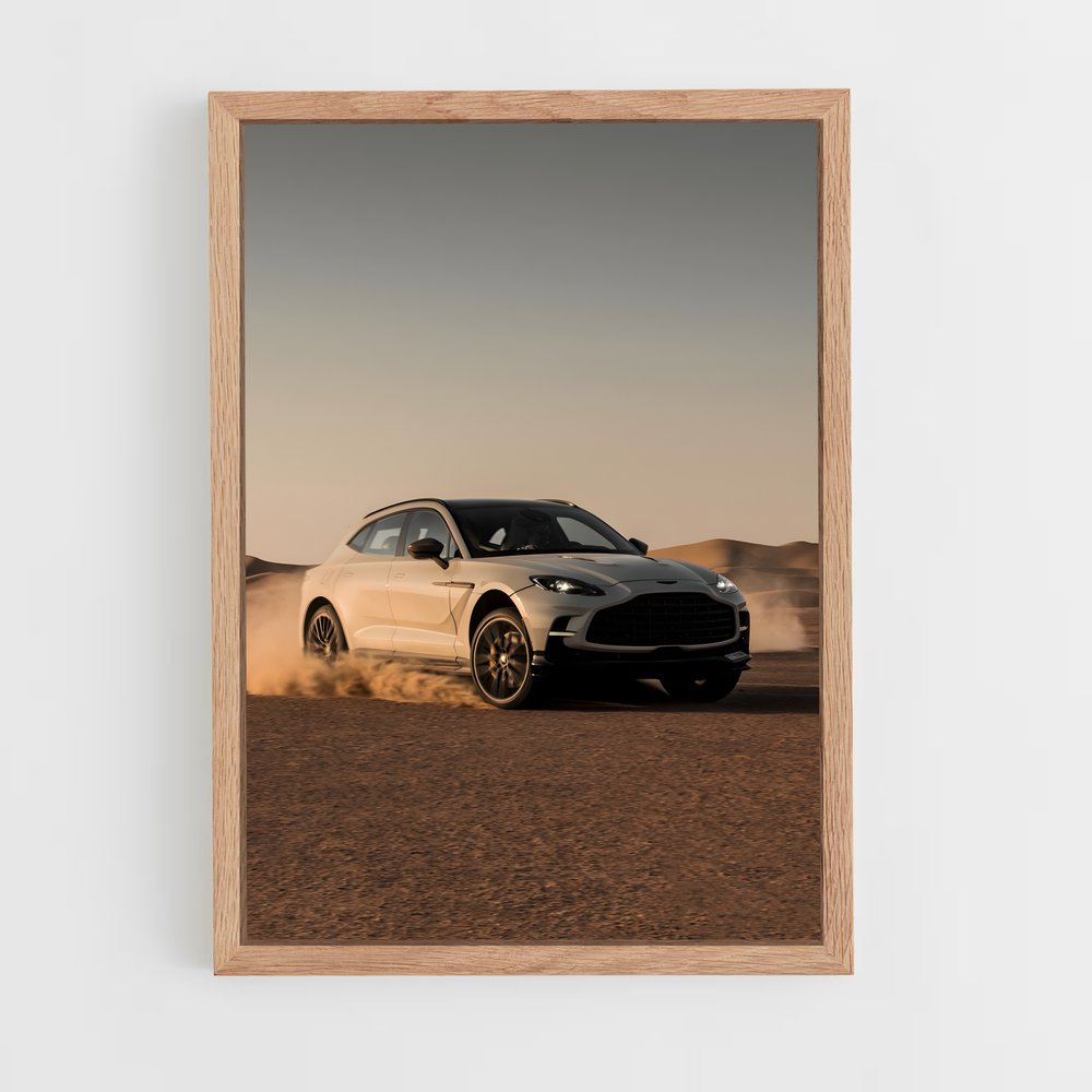 Poster Route de Sable – affiche Aston Martin (vue 4)