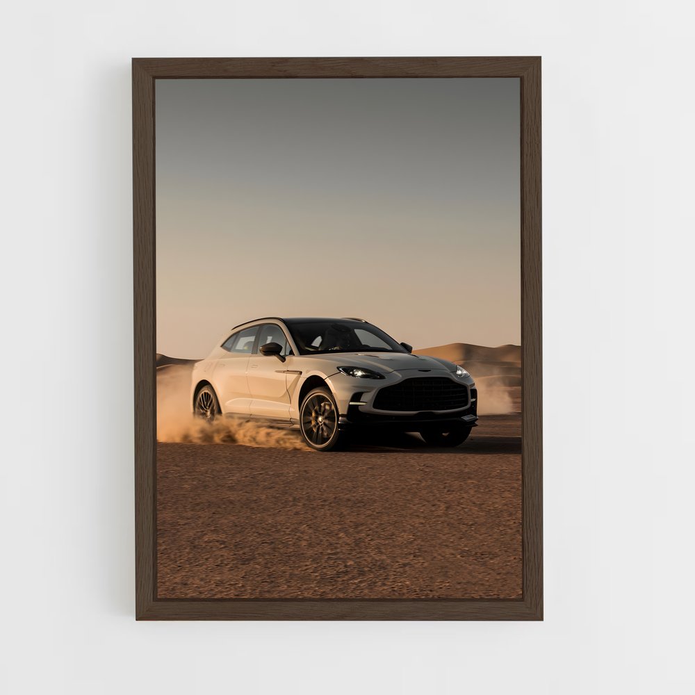 Poster Route de Sable – affiche Aston Martin (vue 5)