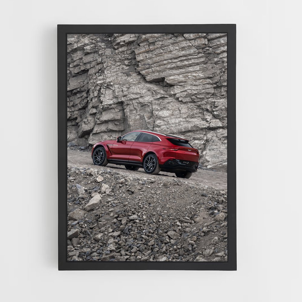 Poster Route des Émotions – affiche Aston Martin (vue 2)