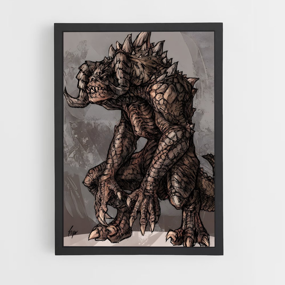 Poster Colosse de l'Apocalypse – affiche Fallout (vue 2)