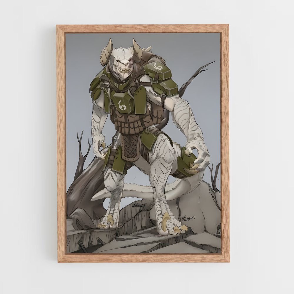 Poster Deathclaw Unleashed – affiche Fallout (vue 4)