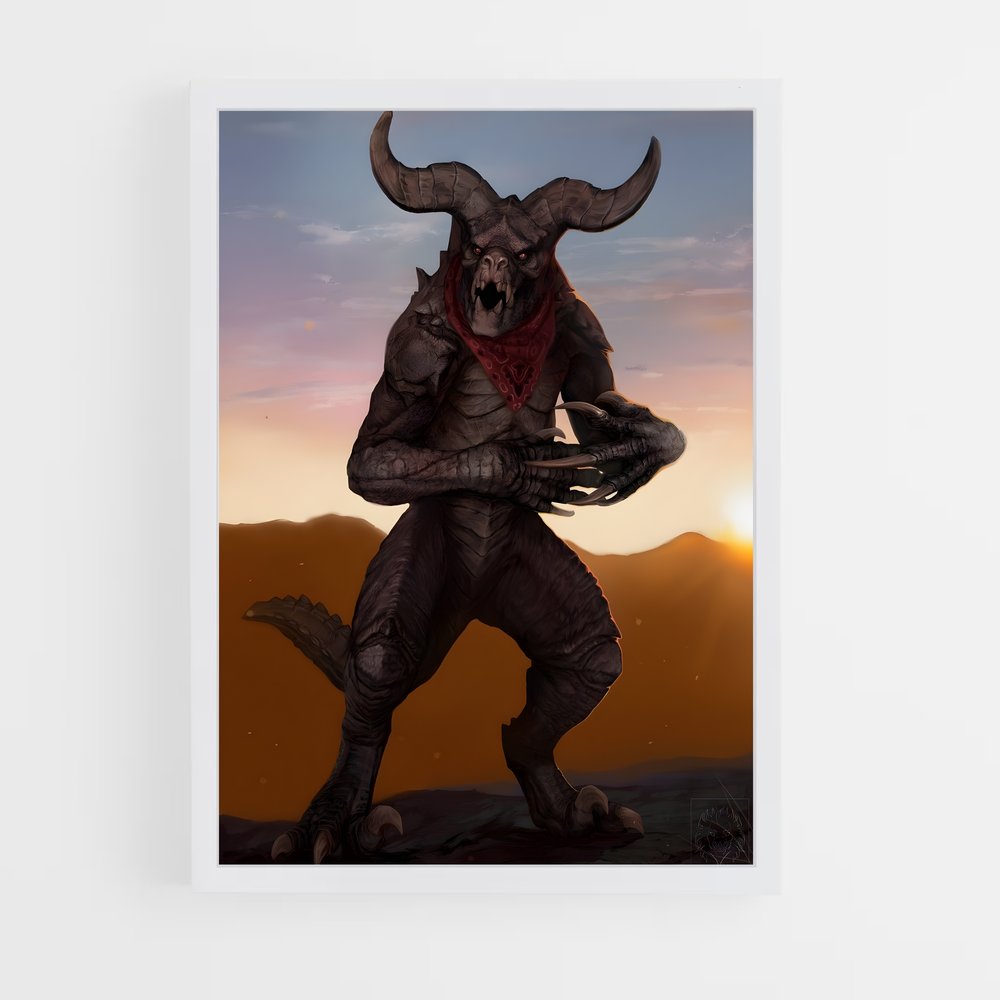 Poster Le Démon des Ombres – affiche Fallout (vue 3)