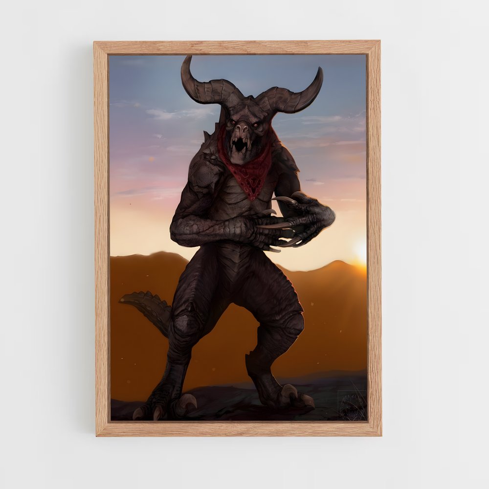 Poster Le Démon des Ombres – affiche Fallout (vue 4)