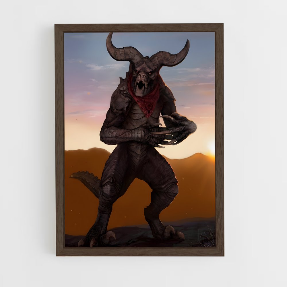 Poster Le Démon des Ombres – affiche Fallout (vue 5)