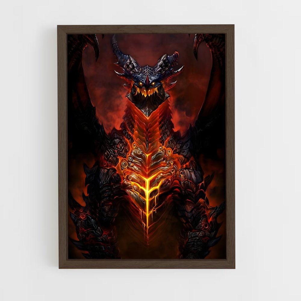 Poster Le Maître des Démons – affiche World of Warcraft (vue 5)