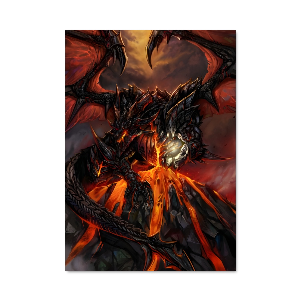 Poster Dragon des Flammes – affiche World of Warcraft