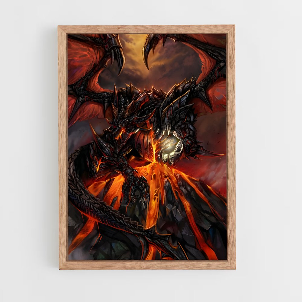 Poster Dragon des Flammes – affiche World of Warcraft (vue 4)