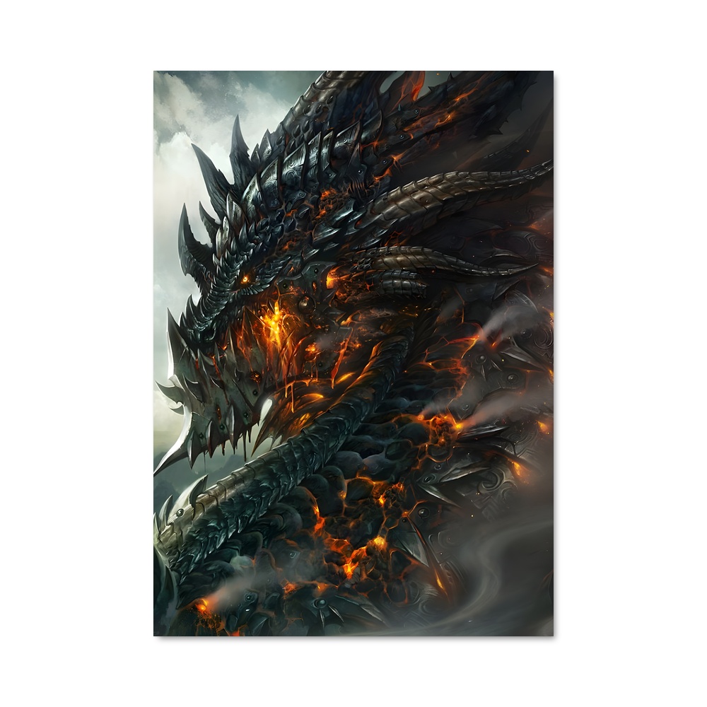 Poster Deathwing Draconique – affiche World of Warcraft