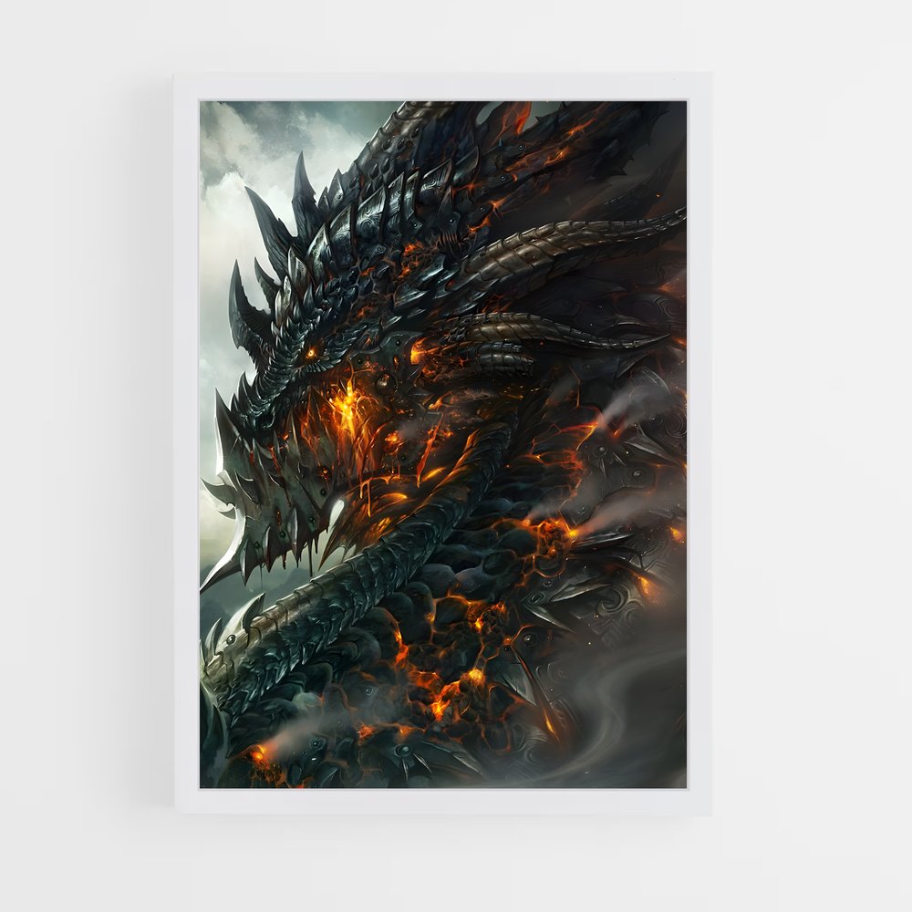Poster Deathwing Draconique – affiche World of Warcraft (vue 3)